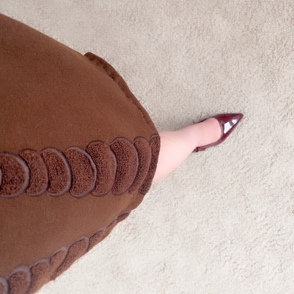 Brown Button-Up Coat - Picture 10 of 14